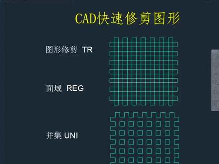 CAD快速修剪图形 #cad #cad教程 #cad画图 #cad基础教程