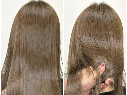 亚系匀染水润感,透明感,引领微潮色时代!#亚系匀染 #沐浴染 #染发 #显白发色 #高级感发色