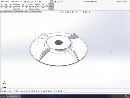 SolidWorks实例画导流盖 #三维建模 #数控编程 #五金模具 #模具钳工