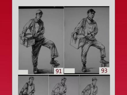 统考速写评分标准,看看你在哪个段位呢?#美术生 #美术集训 #郑州画室 #速写 #郑州壹零陆画室 @抖音小助手 @DOU+小助手