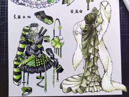 一学就会的服设教程 #绘画 #二次元 #oc #教程