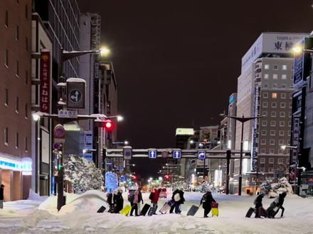 札幌暴雪,jr线延误后续#札幌 #暴雪 #jr #上热搜 #囧途