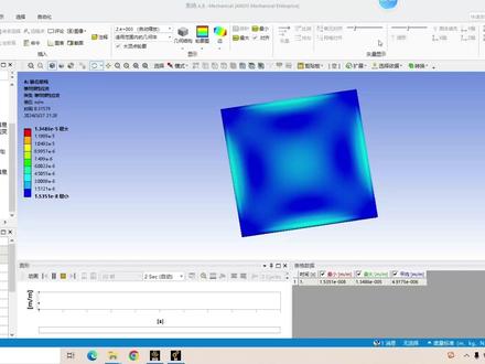 有预应力的模态分析【ANSYS】【有限元仿真】【小白入门仿真】 #预应力模态分析