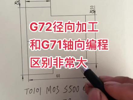 G72径向和G71轴向编程区别非常大,电脑编程画图自动出刀路可收徒,很多通用程序,也可以代编