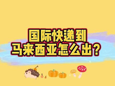 国际快递到马来西亚怎么出便宜?#国际物流 #国际快递 #空运 #空派 #跨境电商