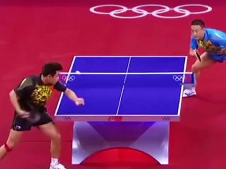 马琳十八摸!马琳0-2落后,”18摸“磨死王皓逆转战局! #国乒 #马琳十八摸 #王皓