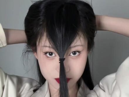 方脸码住,真的修饰脸型! #发型教程 #古风发型教程 #新中式发型