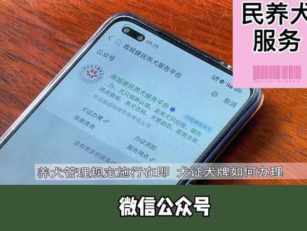 #犬证 呼市开始线上办理犬证了,在“青城便民养犬服务”公众号里提交申请,成功后,7-10个工作人就能领到。