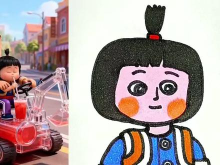 坐火车真好玩#画个简笔画#一起学画画 #一学就会的简笔画 #想画就画 @抖音创作小助手 @抖音创作者中心🍓