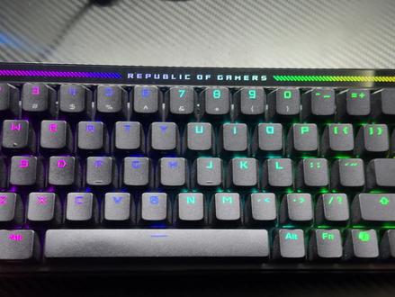 魔导士ace hfx#rog魔导士acehfx #rog魔导士磁轴 #磁轴键盘 #rog外设