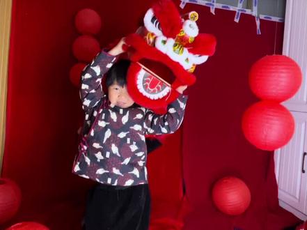 动手改造醒狮头,新年道具这不就有了么