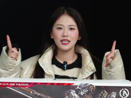 无限系芬里尔开箱视频来啦!挑战三天拼完!扣一为我助力! #亦亩田潮玩#无限新星#芬里尔#拼装模型#开年新款