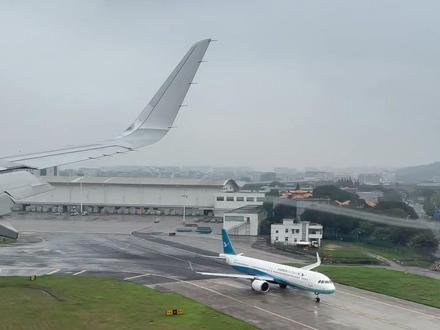 厦航A321从05方向降落厦门高崎国际机场全过程分享