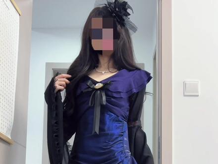 86的礼服裙?感觉好适合出角色!#小个子穿搭#darklooks女装旗舰店#礼服