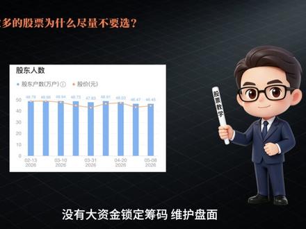 避开股东人数大幅增长的股票,主力收割前的关键信号。 #股民 #股票 #股东人数 #财经
