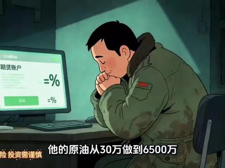 2026年3月9日,原油期货从119美元跳水,一个6500万的账户归零。#期货 #金融 #原油价格 #多空博弈 #杠杆资金