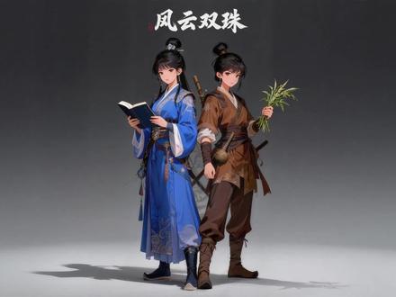 风云双珠-01#动画动漫 #原创动漫#ai创作浪潮计划 #青年创作者成长计划 #创作年终讲