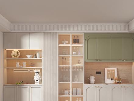 法式风格常见的波浪吊顶or钢琴吊顶#酷家乐 #小技巧分享