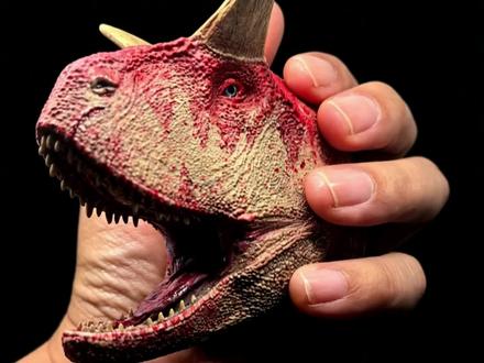 涂装练习第七弹 食肉牛龙头部1/10打印件
#涂装 #3d打印 #食肉牛龙 #模型 #大人也要玩玩具