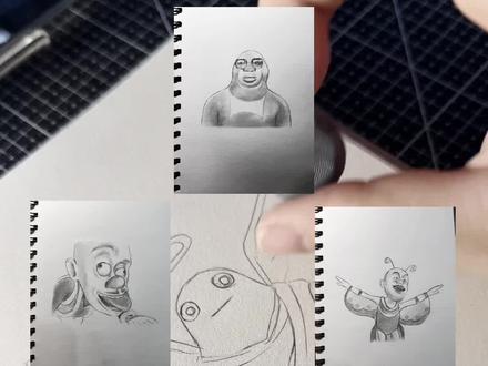 这么好笑的画我是怎么一本正经的讲的哈哈哈哈哈 #画画#手绘#绘画教程#纸绘