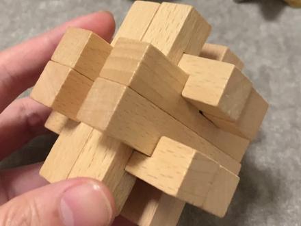 鲁班锁取宝的解法与复原#鲁班锁 #孔明锁教程 #益智玩具 #孔明锁