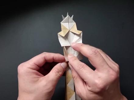 折纸眼镜蛇 #折纸 #折纸教程