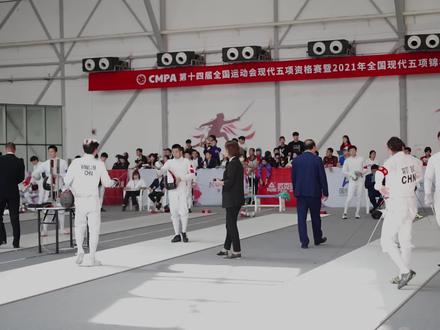 国家级赛事大连激战!十四运现代五项资格赛暨2021年全国现代五项锦标赛精彩连连。 #运动@抖音小助手