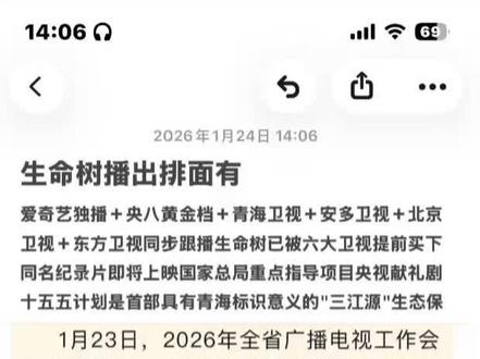 1月30号《生命树》就播出啦
#杨紫#生命树