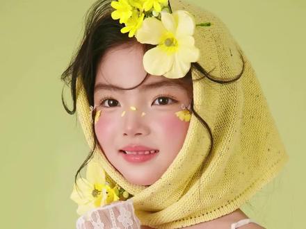 🌼3min 学会|春日鲜花少女妆造教程🚗 #儿童摄影#鲜花少女 #妆造 #春日 #骗你生女儿系列