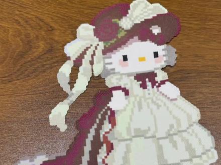 是超大Kitty
#拼豆 #乐山 #手工店 #Kitty