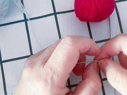 口罩的编织方法3 #钩针教程 #创意手工