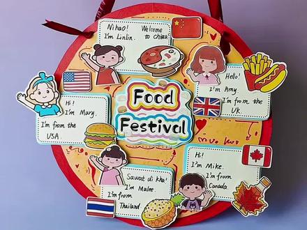 英语三下第一单元美食节海报制作教程分享~
✅覆盖国家:中国/美国/英国/泰国/加拿大
✅巩固句型:I'm from... / Welcome to..
🈯️颜值超高:色彩明亮,贴贴丰富,课堂展示超
亮眼~
你们家娃最喜欢哪个国家的美食呢?
#美食节海报 #英语美食节手抄报 #小学英语手工 #三年级下册英语手抄报 #foodfestival