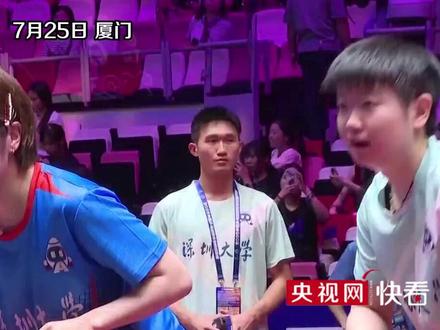 跨国配对!孙颖莎#乒超联赛 首次搭档平野美宇,胜利过关