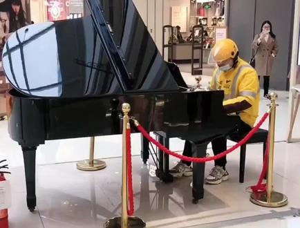 盘点那些无所不能的外卖小哥, 深藏不露的高手,个个都身怀绝技 #外卖小哥无所不能 #外卖小哥 #外卖