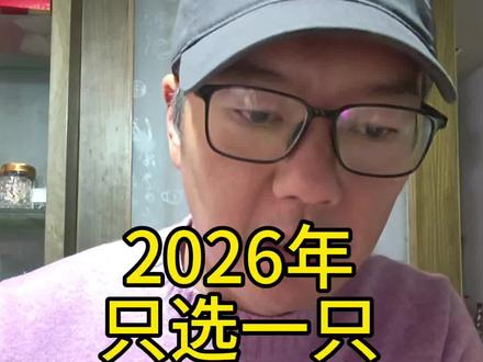 2026年刚刚开始,如果只选一只ETF基金,你们会选哪一只?
#etf #基金理财 #基金定投 #投资基金 #炒股养家