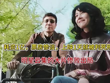 耗资1亿,票房惨淡,上映1天就被判死刑,明星云集的大片惨败出