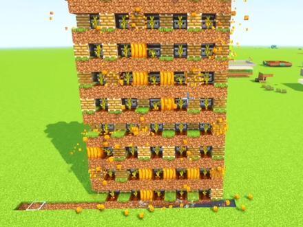 我的世界:西南瓜农场,全版本通用,掏干村民的绿宝石 #我的世界 #Minecraft #单机游戏