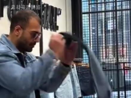 妈妈都不会的叠裤子邪修方法!我就不信你学会了?!#生活小妙招#懒人叠衣#收纳技巧#牛仔裤