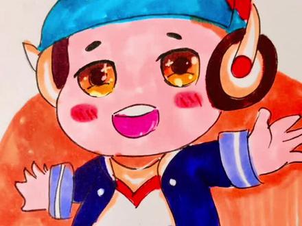 #王者荣耀 #鲁班 是很多人都很喜欢的射手英雄,可爱又迷人,让我们一起来画他吧!#画画教程