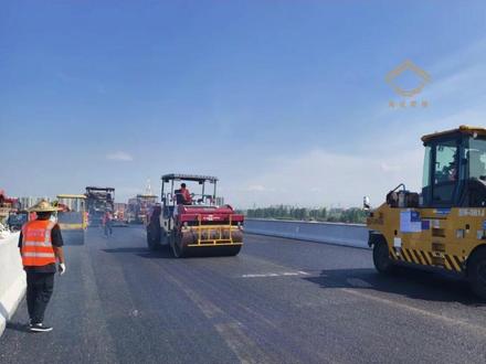 沥青开铺!嘉兴至海盐快速路射线最新进展#交通安全