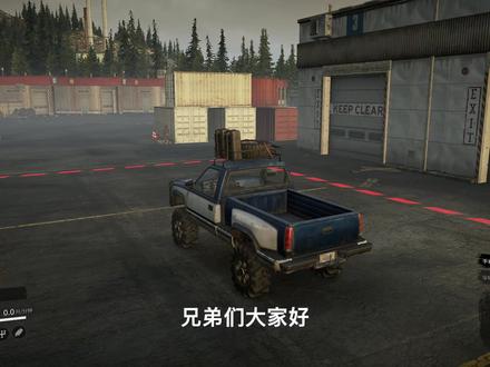 PS5次世代雪地奔驰困难模式08,小破车跨地图解锁太平洋P16卡车#雪地奔驰困难模式 #ps5游戏