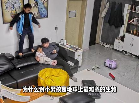 小男孩的生活思路竟然如此离谱 #童年 #小男孩 #离谱 #万万没想到 #搞笑