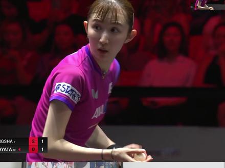 早田希娜0比19孙颖莎,有人说日本前一姐实力很弱?大错特错,她只是赢不了莎莎