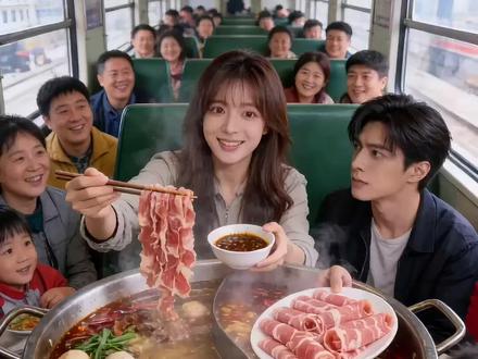 人,来看看为你定制的12星座专属火车餐…… 这是上集喵 #十二星座 #解压 #ai美食 #seedance2 #雷霆