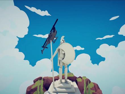 全面战争模拟器:隐藏兵种模组更新,现代科技直升机登场! #单机游戏 #全面战争模拟器 #游戏