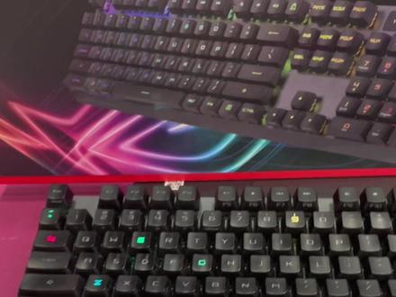 #ROG外设 #ROG键盘 ROG游侠键盘关于键帽之间的选择?#败家之眼 #玩家国度 #rog