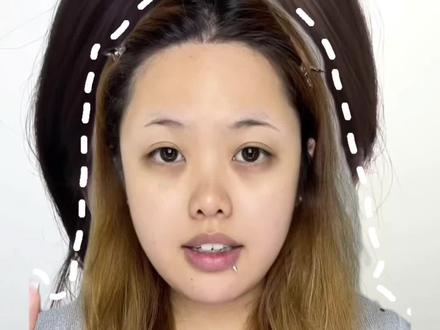 快都来给我学这个!有手就能会的亚裔妆!#新手化妆教程 #美妆教程 #韩系亚裔妆