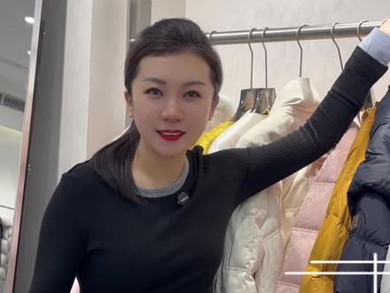 为什么现在穿貂越来越少了?#过年穿什么 #女装羽绒服 #新年战袍 #哈尔滨女装哪家好 #哈尔滨女装店