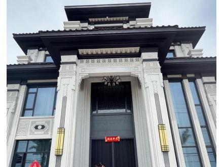 农村建别墅 120平天花板别墅怎么建?#乡村别墅 #新中式别墅 #别墅设计施工 #农村自建房