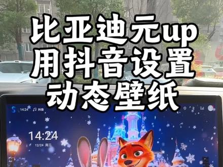 比亚迪元up智驾版的车友们,动态壁纸安排上了吗🤣❓#动态壁纸安装教程 #比亚迪 #用车技巧分享